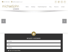 Tablet Screenshot of michaeljohn.co.uk