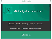 Tablet Screenshot of michaeljohn.de